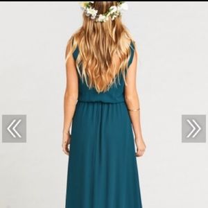 Show Me Your Mumu Kendall Dress Deep Jade